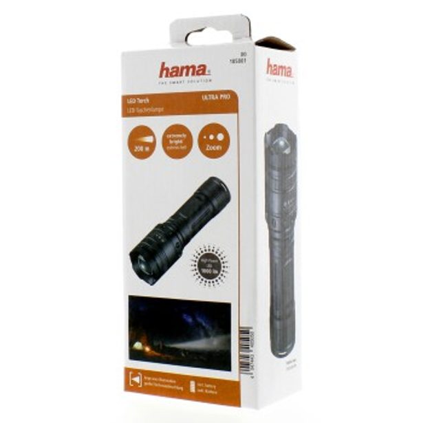 Hama Ultra Pro, LED svítilna, 1000 Lumenů