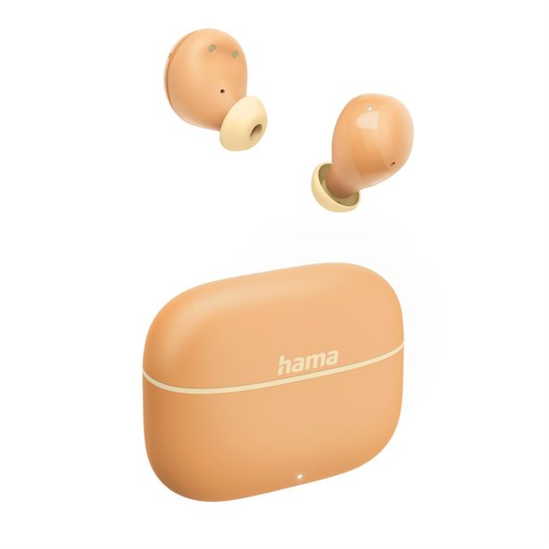 Hama Bluetooth sluchátka Freedom Buddy II, špunty, oranžová