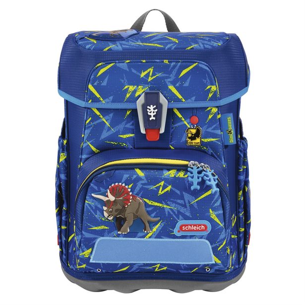 Školní aktovka CLOUD schleich, Dinosaurs, Triceratops - 5 dílný set, AGR certifikát