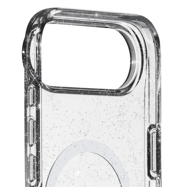 White Diamonds Mag Glitter, kryt pro Apple iPhone Air, magnetický, průhledný s třpytkami