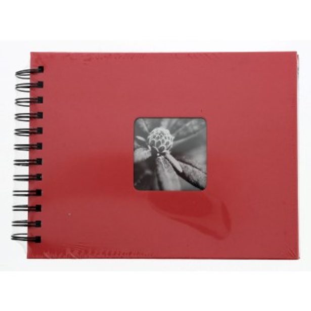 Hama album klasické spirálové FINE ART 24x17 cm, 50 stran, flamingo