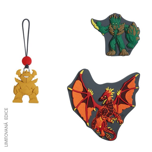 Doplňková sada obrázků MAGIC MAGS schleich, Eldrador Creatures, Lava Dragon