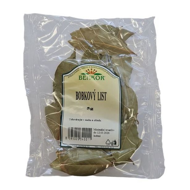 koření-"B"-BOBKOVÝ LIST- 5g, sáček QQ