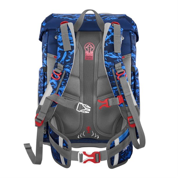 Školní aktovka Step by Step FIT, Manta Rio - 5 dílný set, AGR certifikát