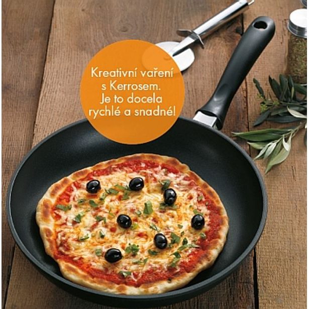 KELA Pánev hluboká s nepřilnavým povrchem KERROS 28 cm KL-11568