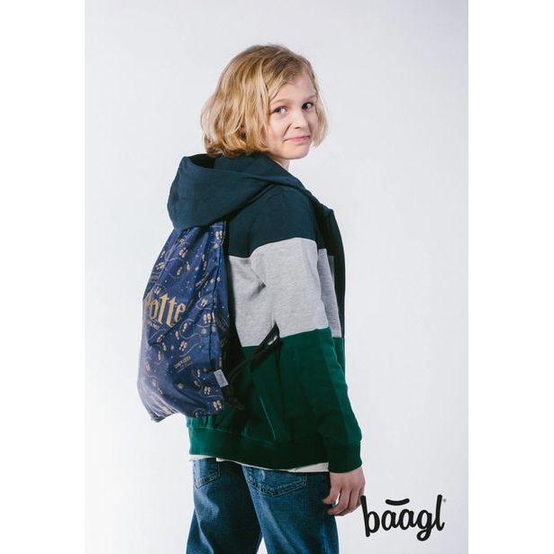 BAAGL Školní sáček na obuv Harry Potter Pobertův plánek