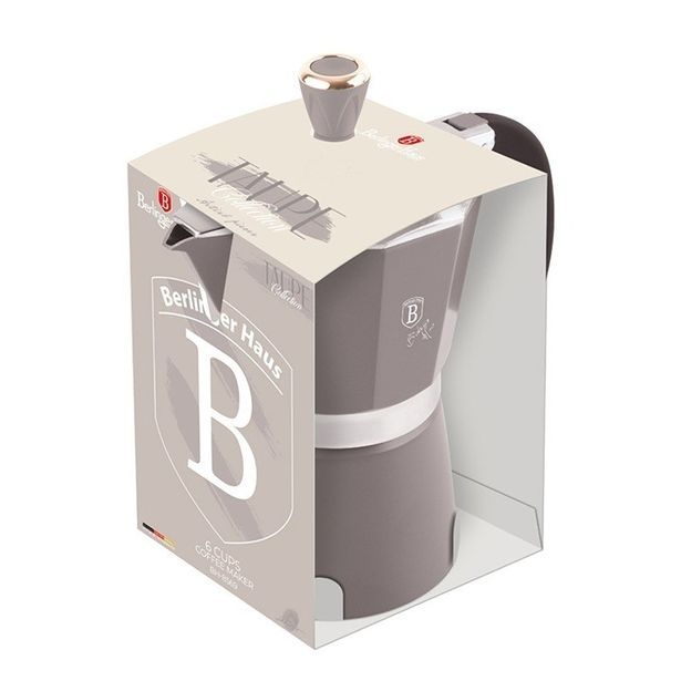 BERLINGERHAUS Konvice na espresso 3 šálky Taupe Collection BH-8568