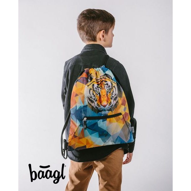 BAAGL Školní sáček Tiger