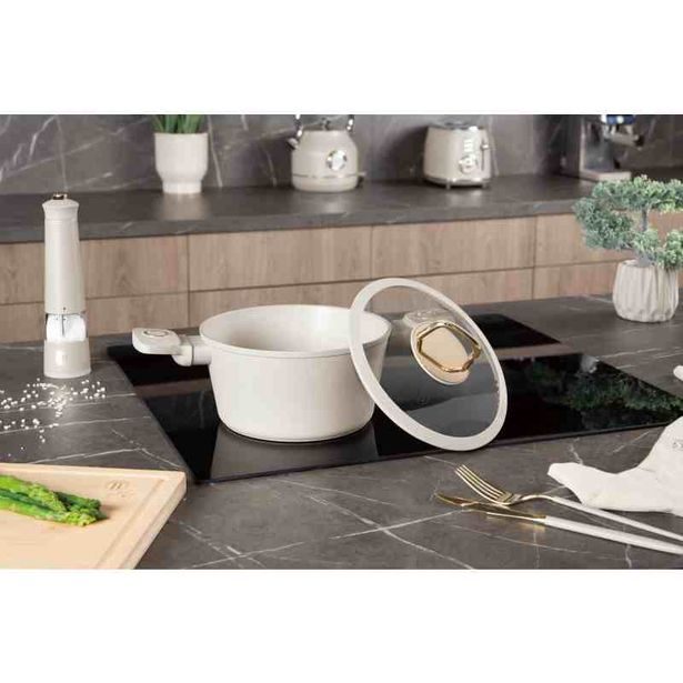 BERLINGERHAUS Kastrol s titanovým povrchem a poklicí 20 cm Sahara Collection BH-8070
