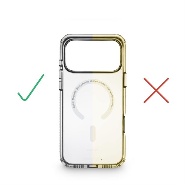 Hama Extreme Protect, kryt pro Apple iPhone 17 Pro Max, magnetický, D3O®, nežloutne, průhledný