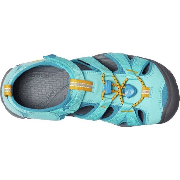 Dětské sandály KEEN SEACAMP II CNX YOUTH ipanema/fjord blue