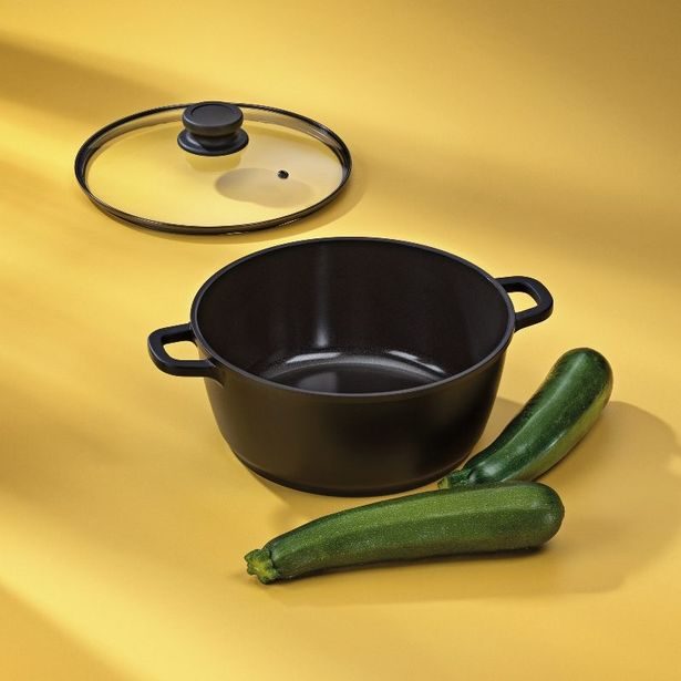 KELA Kastrol s keramickým povrchem a poklicí ATURA 24 cm 3,2 l KL-15171