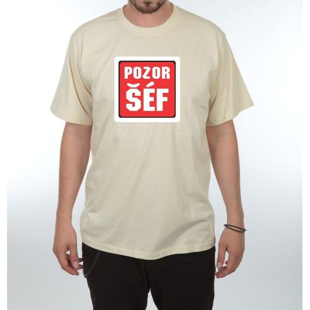 Tričko - Pozor šéf