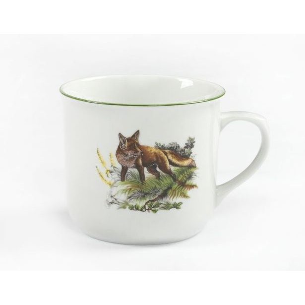 hrnek 650ml VAŘÁK-LES.ZVĚŘ A13520, čes.porc.