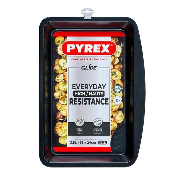 Pyrex PLECH NA PEČENÍ PYREX 38X24CM, HLUBOKÝ_hamashop