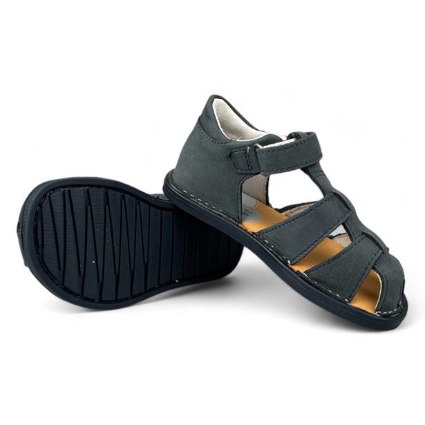 Chlapecké BAREFOOT letní obuv DDstep - Tmavě modré