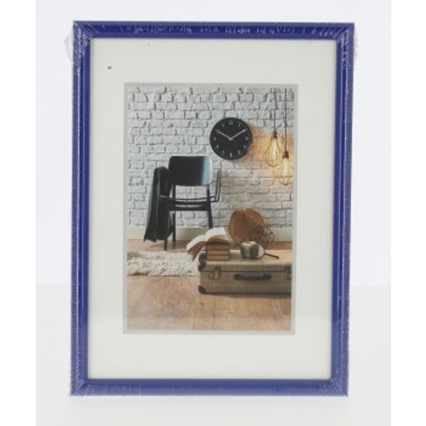 Hama plastový rám Sevilla, modrý, 13x18 cm