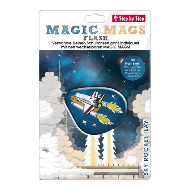 Blikající obrázek Magic Mags Flash Raketa Illay Step by Step GRADE, SPACE, CLOUD, 2v1 a KID