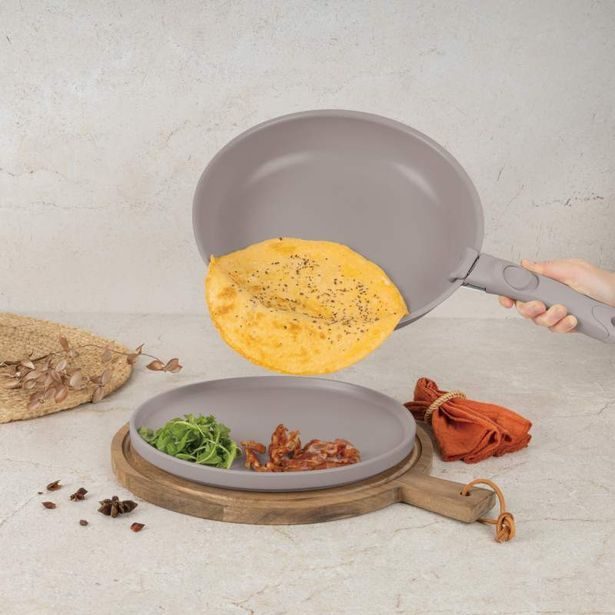 BERLINGERHAUS Sada nádobí s titanovým povrchem 9 ks Taupe Collection BH-8255