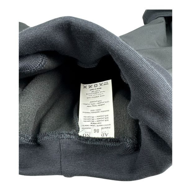 MODADETI Dětské softshellové kalhoty ADELLiNO s fleecem a reflexem černé