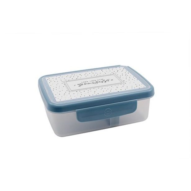 Zdravá sváča box SCANDI šedomodrá 2178