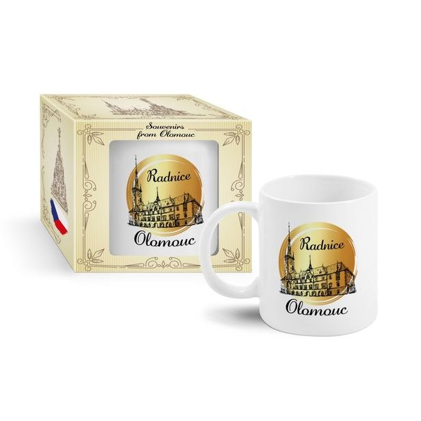 hrnek 300ml, OLOMOUC RADNICE, DB, keramika