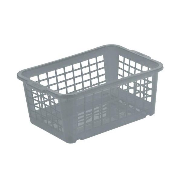 Keeeper KOŠÍK STOHOVATELNÝ 17x10x25CM, ŠEDÁ_hamashop