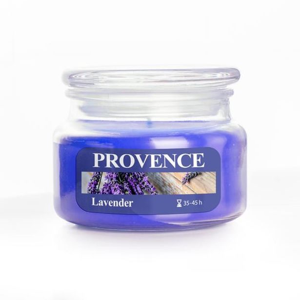 Provence SVÍČKA VE SKLE S VÍČKEM 200G LEVANDULE_hamashop