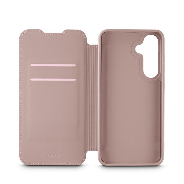 Hama Fantastic Feel, pouzdro-knížka pro Samsung Galaxy A56 5G, hebký povrch, barva nude