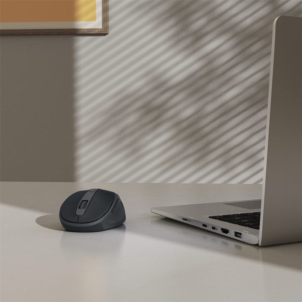 Hama bezdrátová optická myš WM-400, tichá, černá