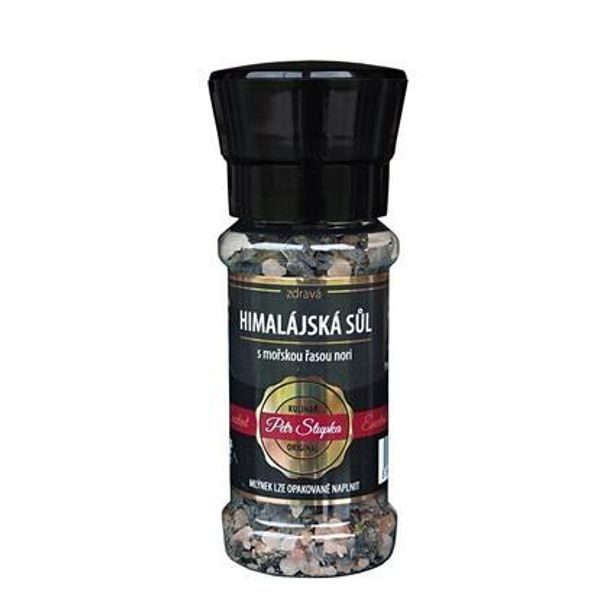 Kulinář Petr Stupka MLÝNEK NA KOŘENÍ HIMALÁJSKÁ SŮL 80 G_hamashop