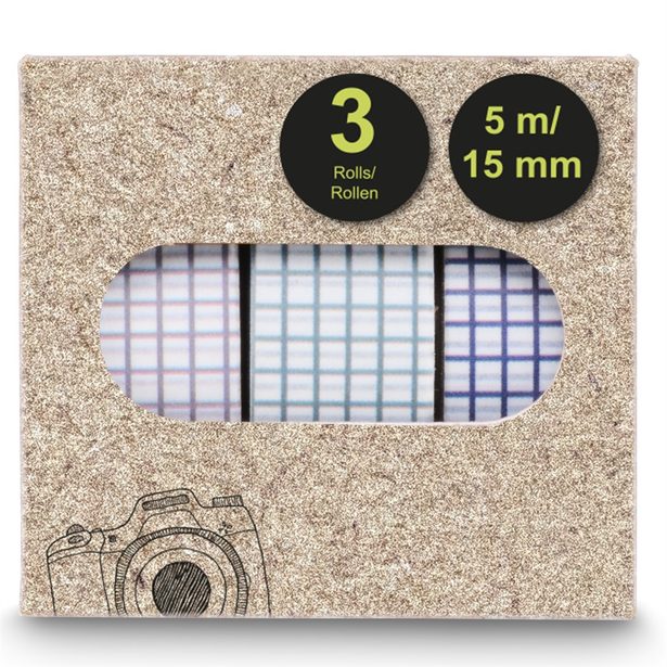 Hama lepící pásky pro kreativní tvorbu II, různé motivy, balení 15 setů (cena je uvedena za 1 set)