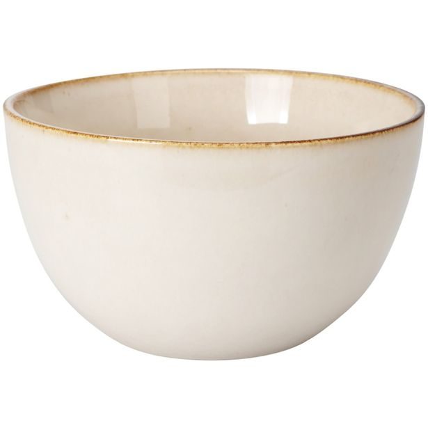 EXCELLENT HOUSEWARE Jídelní sada talířů kamenina 16 ks béžová KO-Q97001200