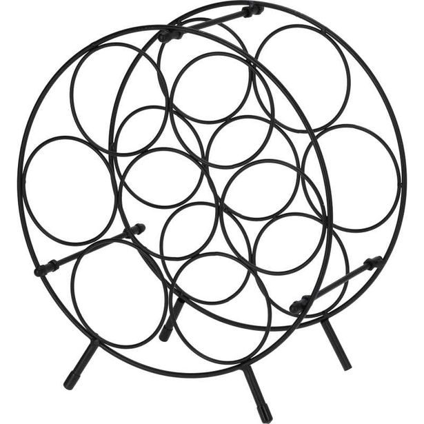 EXCELLENT HOUSEWARE Kovový stojan na víno 7 lahví KO-DD1001040