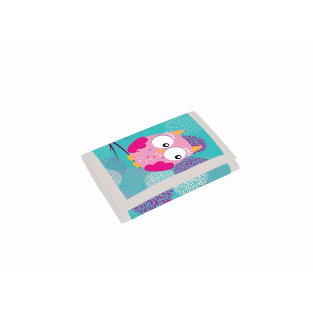 Dětská textilní peněženka Sova 3-58617