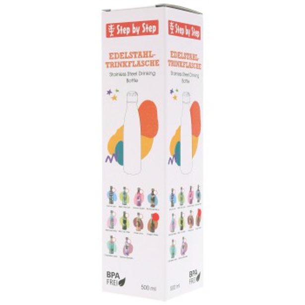 Izolovaná láhev na pití z nerezové oceli 0,50 l, Drak Drako