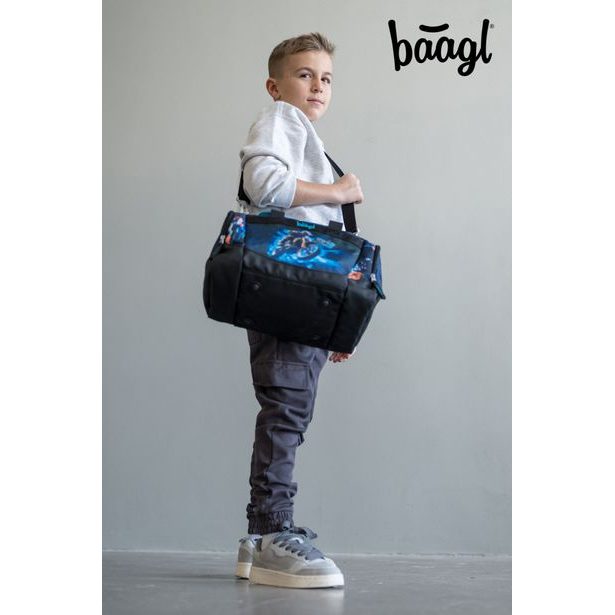 BAAGL Dětská sportovní taška Motorka