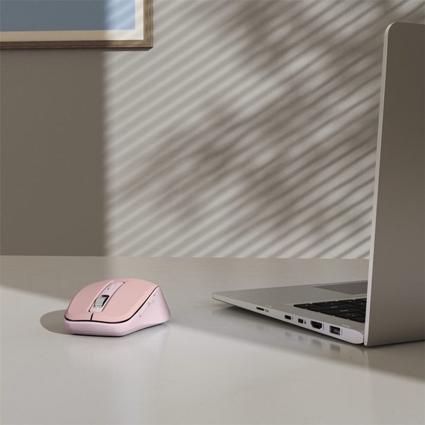 Hama bezdrátová Multi Device myš WM-450, tichá, růžová
