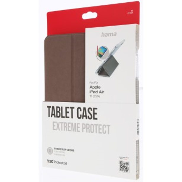 Hama Extreme Protect, pouzdro pro Apple iPad 11" (25/24)/10,9" (22/20), D3O®, pískové/průhledné