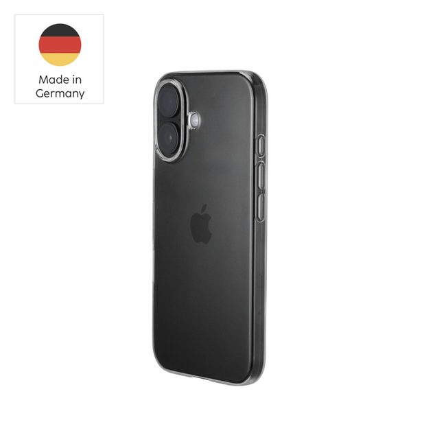 Hama Always Clear, kryt pro Apple iPhone 16, vždy průhledný, nežloutne