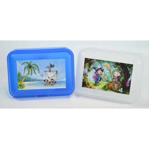 box 1,50l, svačina, dělený, DĚTSKÝ., 18x13x7cm, plast