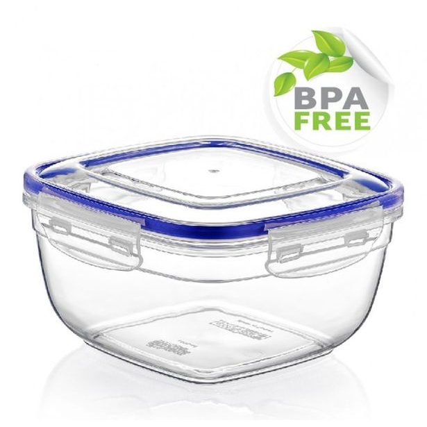 box 1,50l čtverec,klick 17,3x17,3x9,8cm, netekoucí