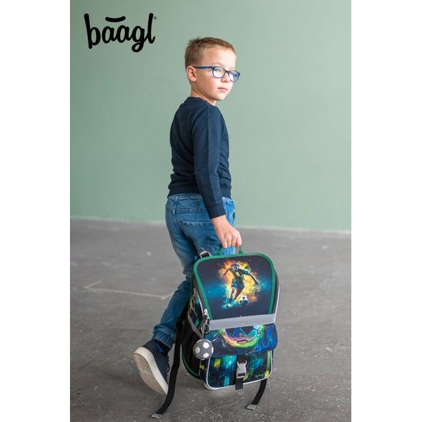 BAAGL Školní aktovka Zippy Fotbal Hráč