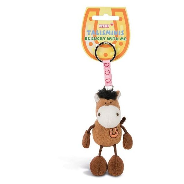 NICI NICI klíčenka Koník hnědý bb 7cm Talisminis