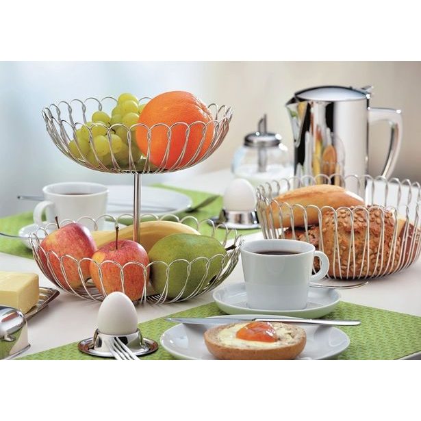 KELA Koš na ovoce PRATO ušlechtilá ocel 20x18cm KL-11498