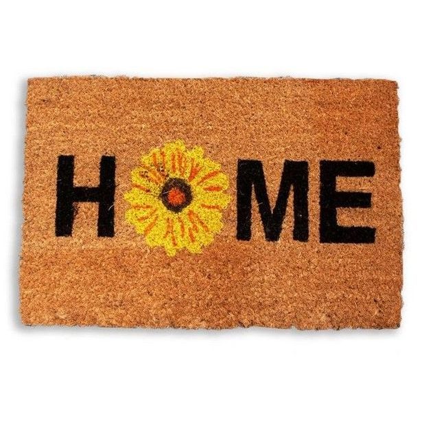 rohož 60x40cm HOME, slunečnice, kokos