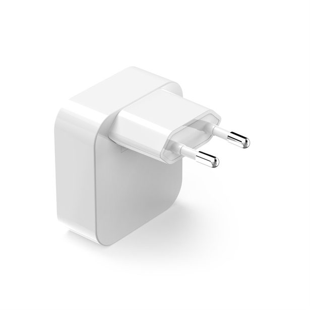 Hama rychlá USB nabíječka GaN, 2x USB-C PD/QC 40 W, skládací