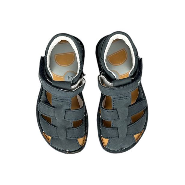 Chlapecké BAREFOOT letní obuv DDstep - Tmavě modré