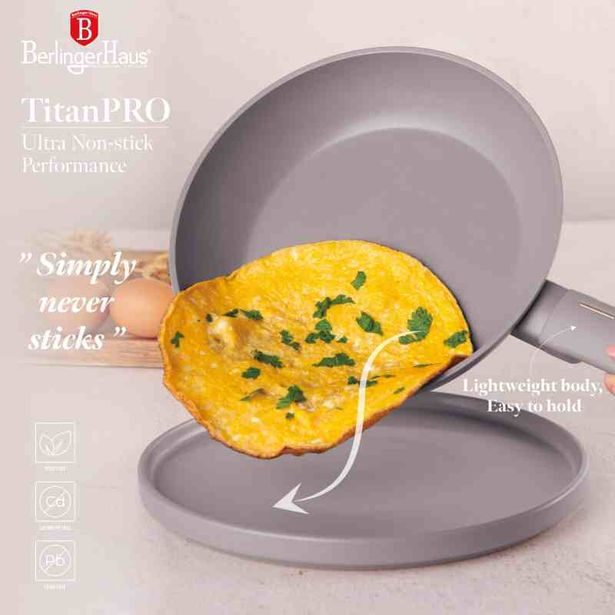 BERLINGERHAUS Sada pánví s titanovým povrchem 3 ks Taupe Collection BH-8108