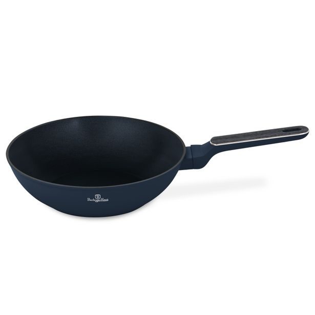 BERLINGERHAUS Pánev Wok s titanovým povrchem 28 cm Deep Sea Collection BH-8372